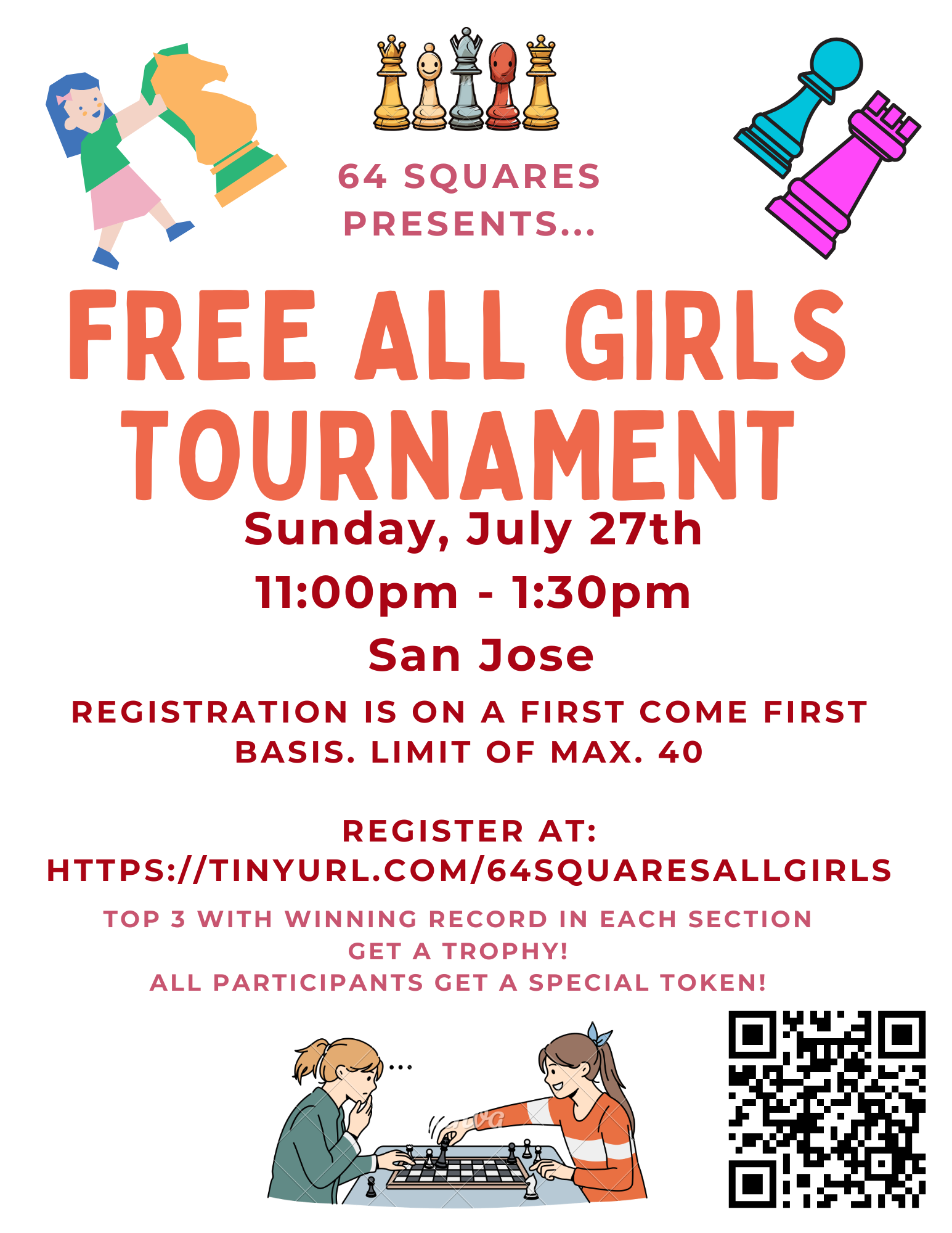 All Girls Tournament Report Banner